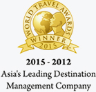 2015-2012 | Asia's Leading Destination Management Company